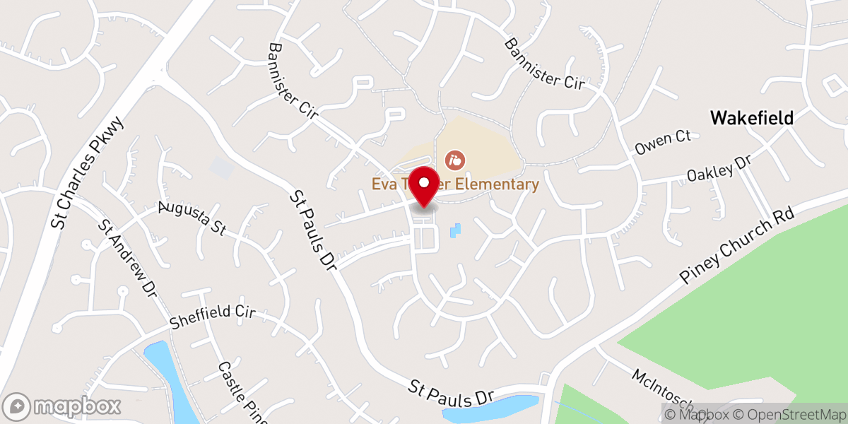 Map showing location of Lively Stones Ministries
