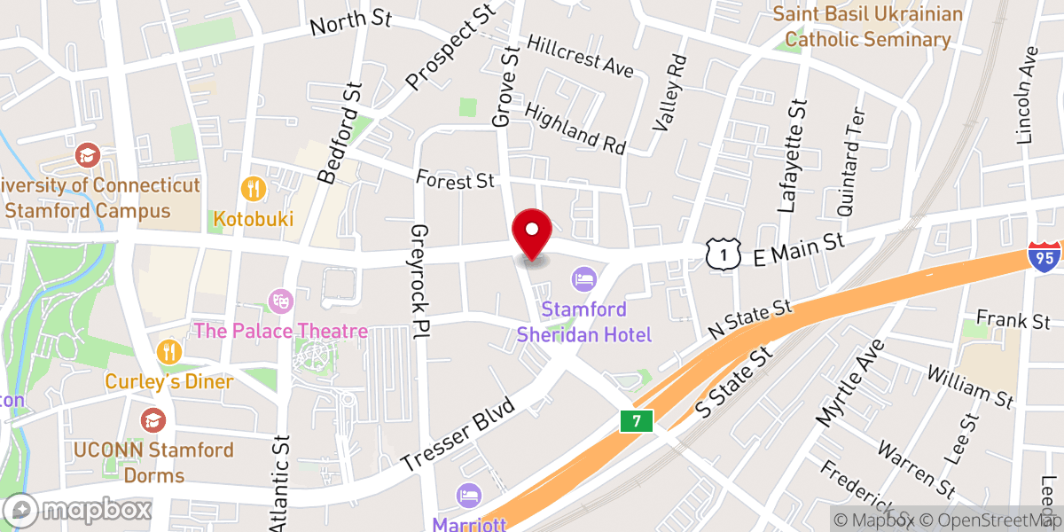 Map showing location of Faith Tabernacle Missionary Baptist Church