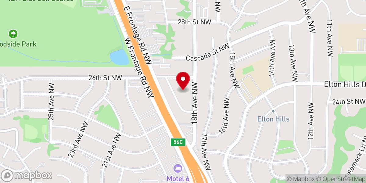 Map showing location of North American Lutheran Church