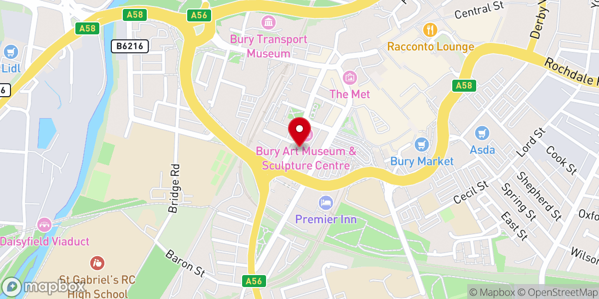 Map showing location of St Maries R C Church