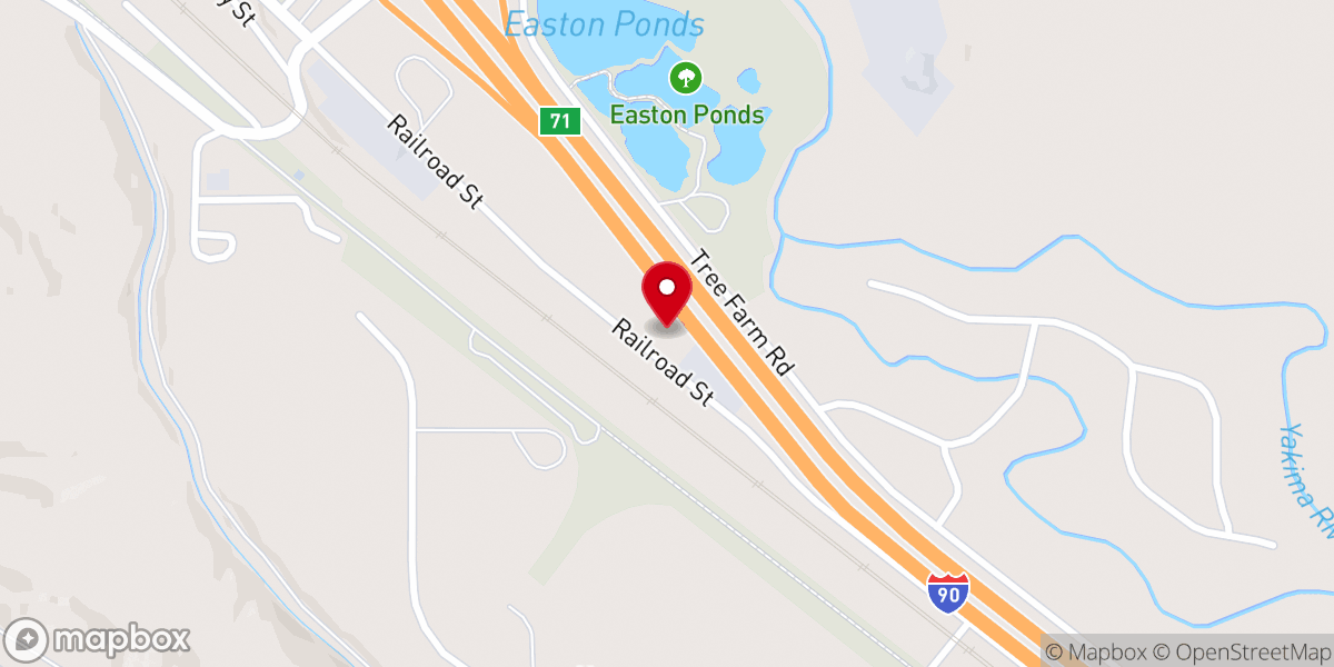 Map showing location of Upper County Community Food Bank - Food Distribution Center