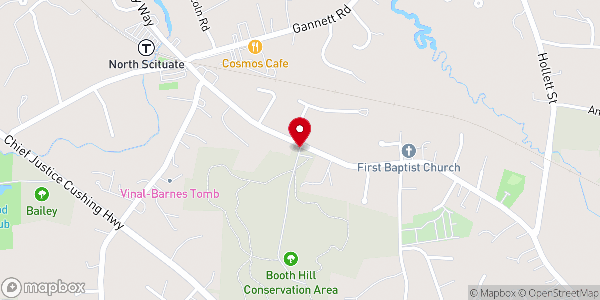 Map showing location of Ellis Estate