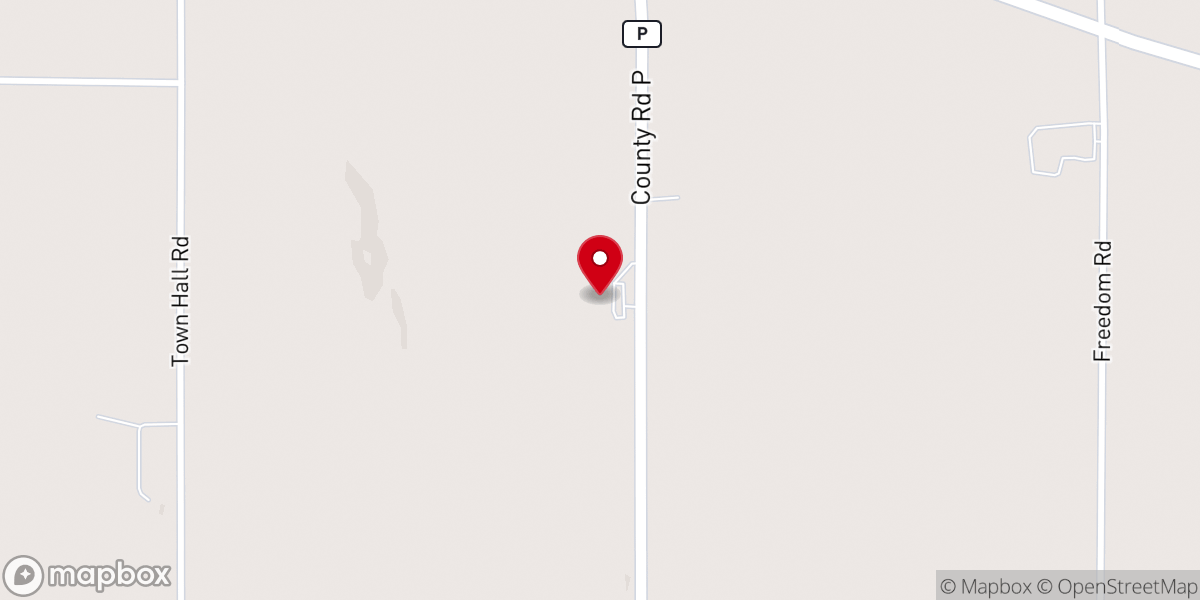 Map showing location of Trinity Community Center