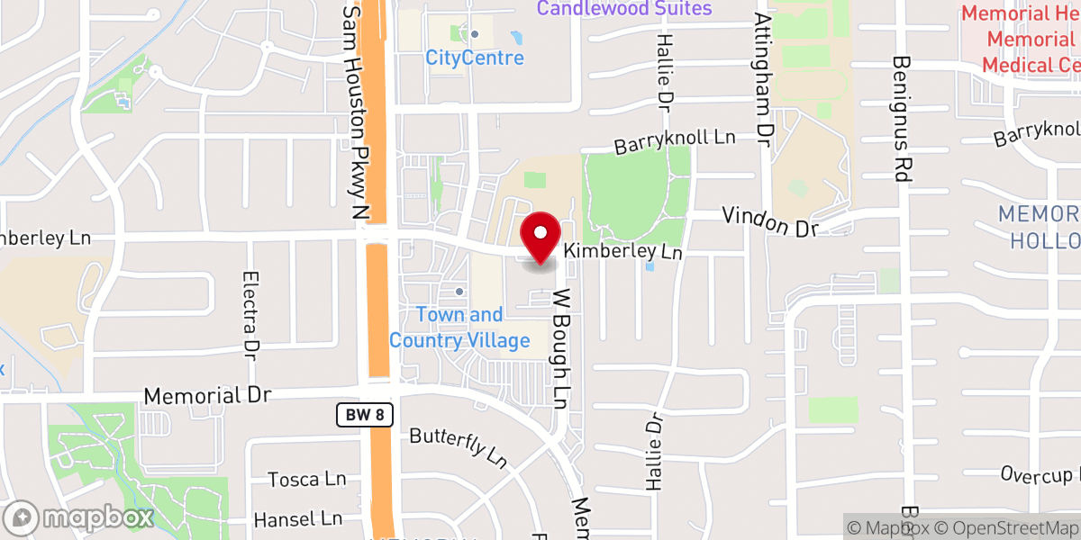 Map showing location of Pines Presbyterian Church