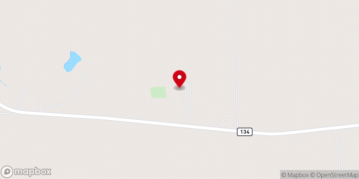 Map showing location of Cypress Chapel