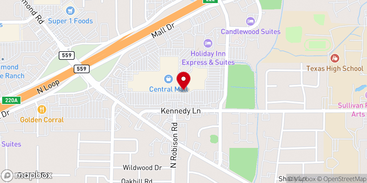 Map showing location of Oasis Community Church