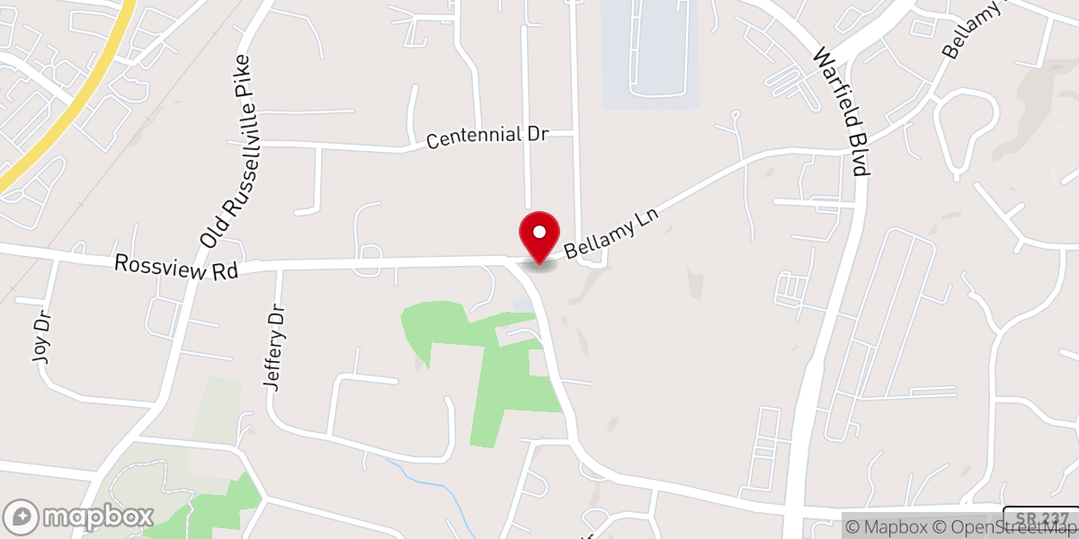 Map showing location of Saint Bethlehem Missionary Church