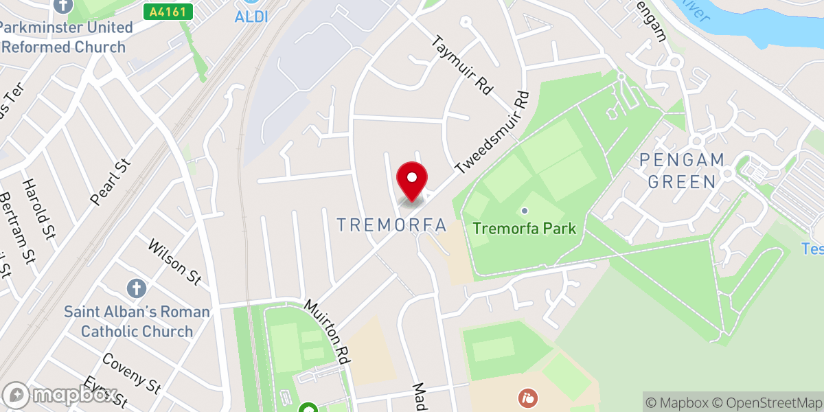 Map showing location of Russian Orthodox Church Cardiff - Parish of the Kazan Icon of the Mother of God