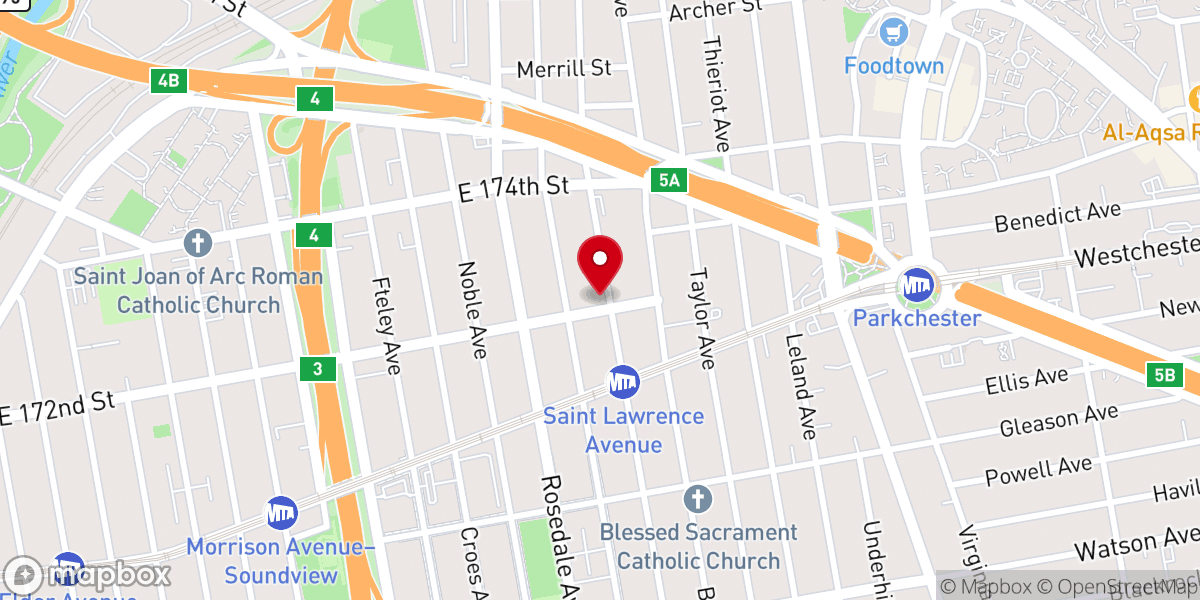 Map showing location of El Amanecer de la Esperanza Ministry - Oficial