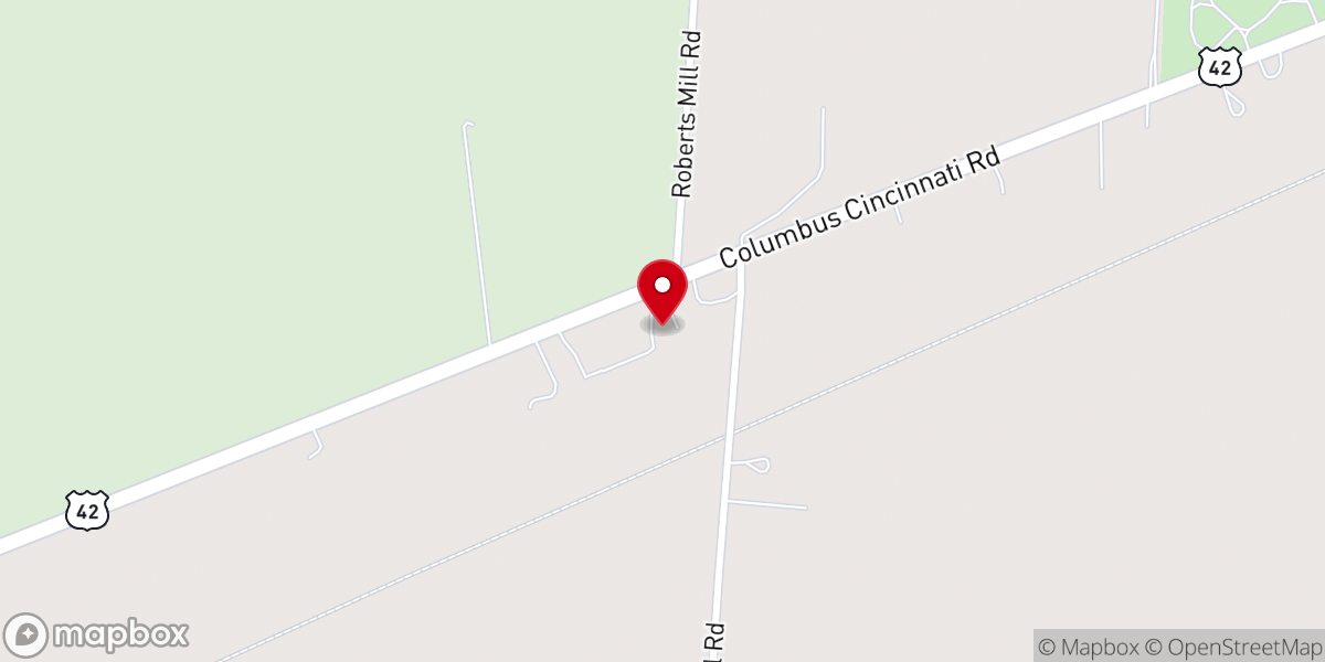 Map showing location of Revive Baptist Church