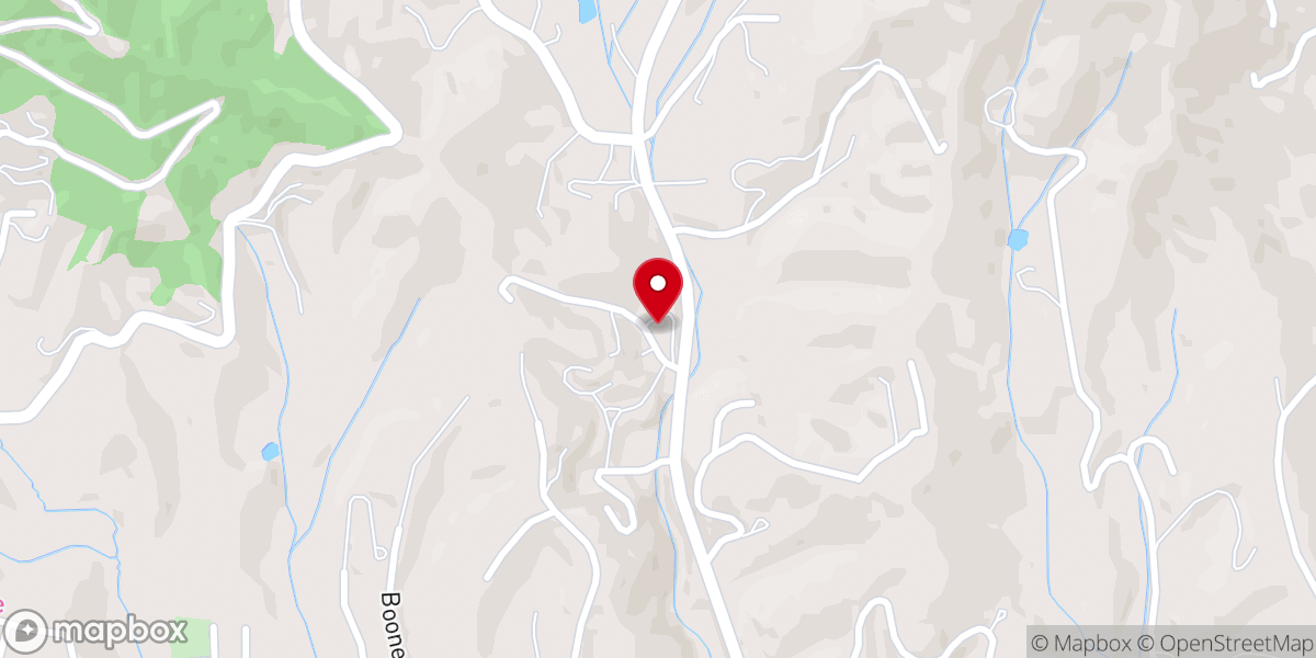 Map showing location of Faith Baptist Church
