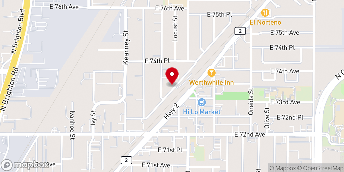 Map showing location of Berean Grace Fellowship