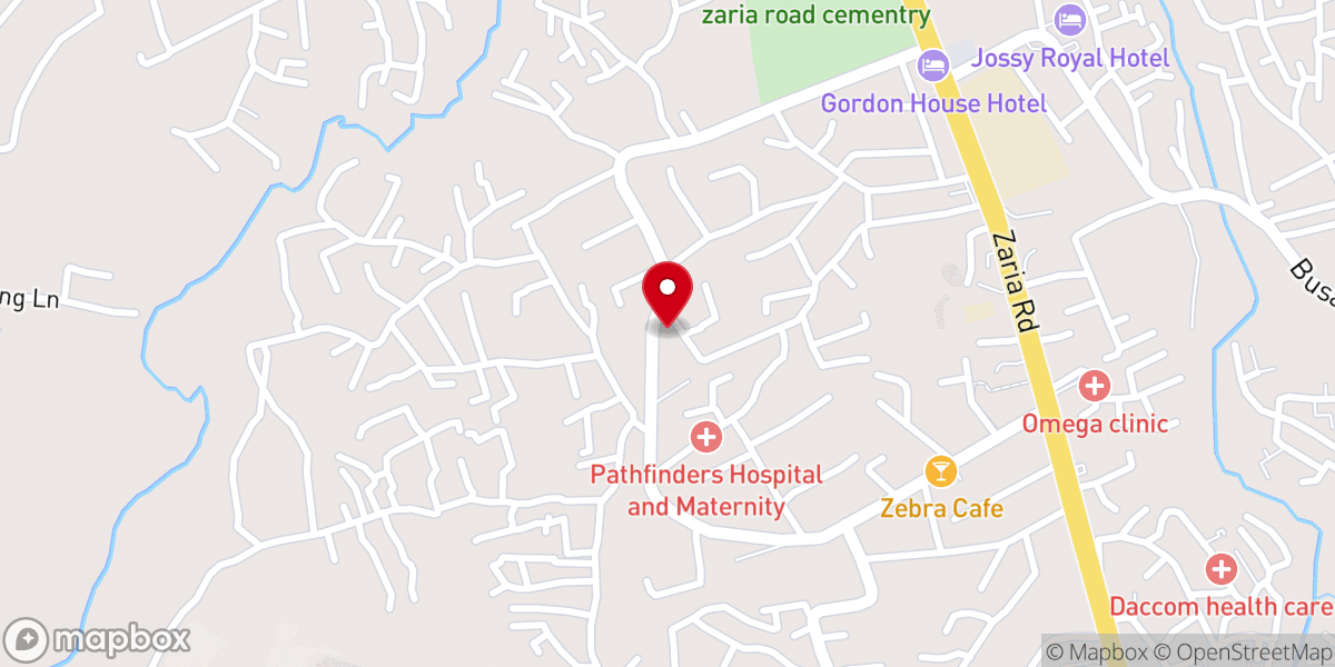 Map showing location of Emmanuel Anglican Church