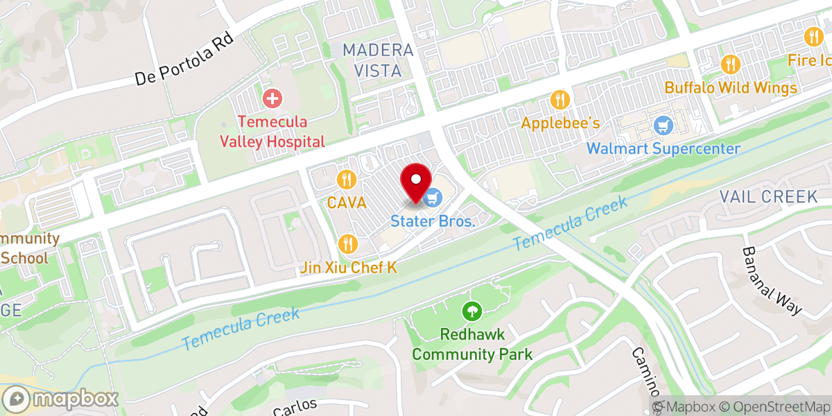 Map showing location of Temecula Churches Church Guide and Review
