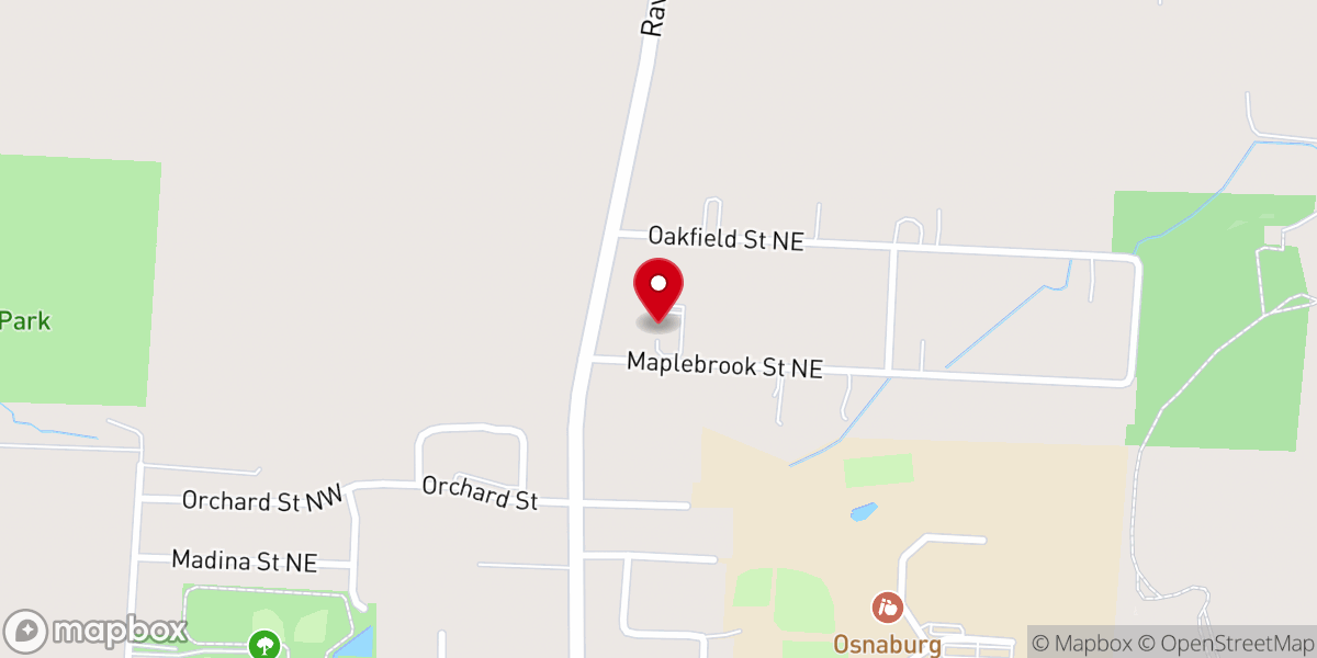 Map showing location of The Sanctuary Church of God