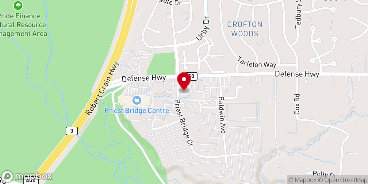 Map showing location of Covenant Life Church of God