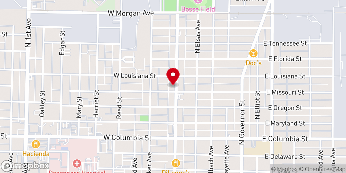 Map showing location of City view at sterling square