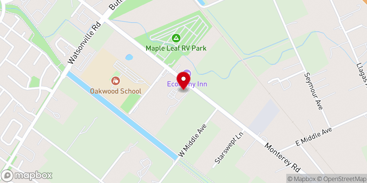 Map showing location of Next Generation Churches