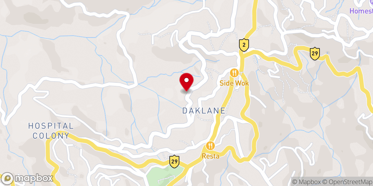 Map showing location of Soul Harvest for Christ Ministries