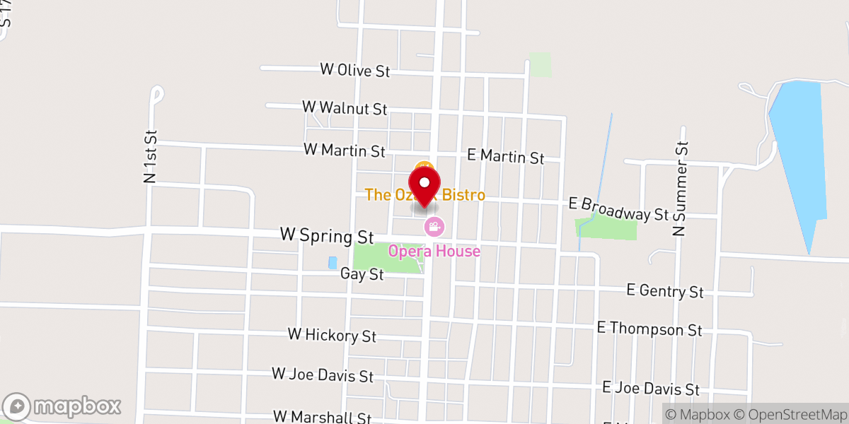 Map showing location of Prince of Peace Church