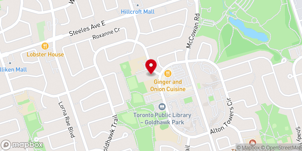 Map showing location of St Johns Presbyterian Church