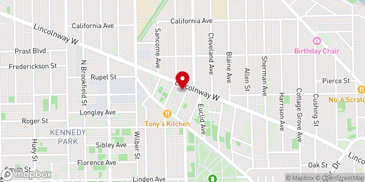 Map showing location of Holiness Church of God New Journey