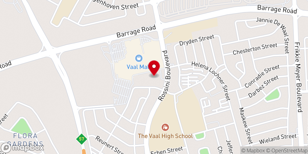 Map showing location of Catholic Church