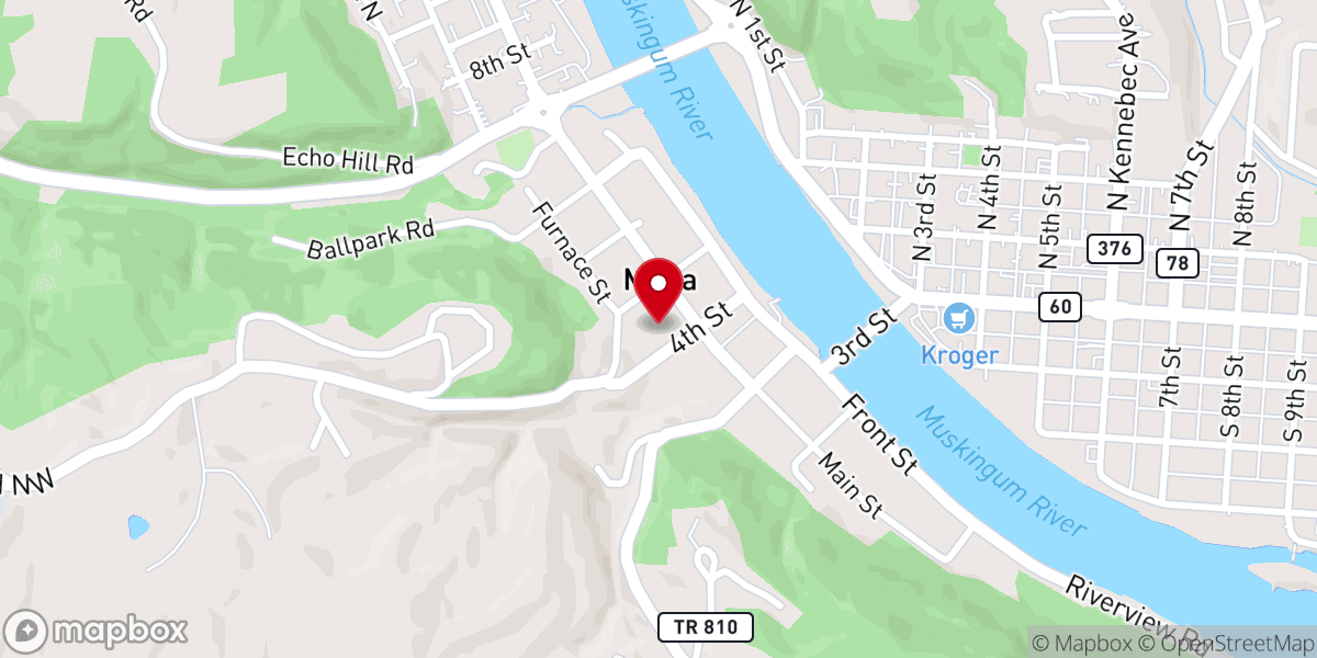 Map showing location of Malta Bible Church