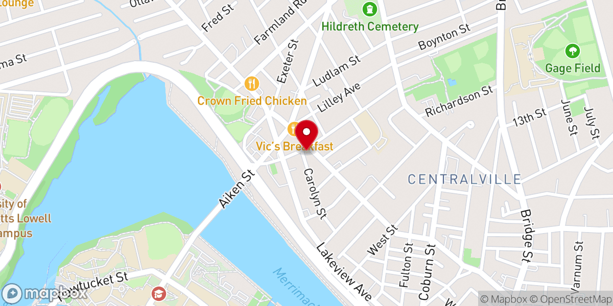 Map showing location of Church Peniel Spanish Christian