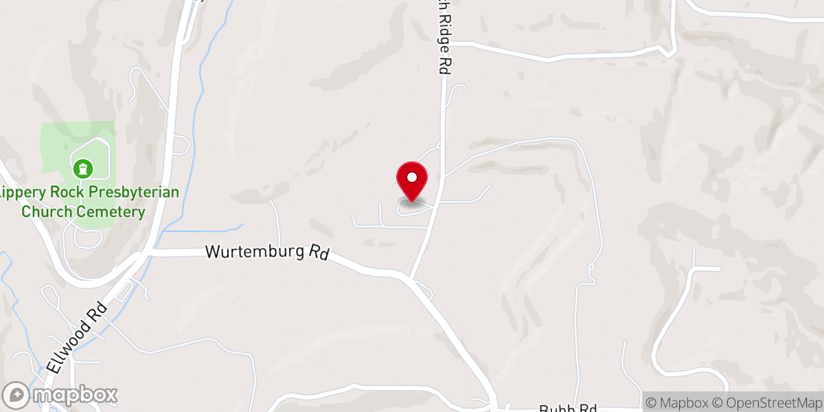 Map showing location of Berean Presbyterian Church, PCA