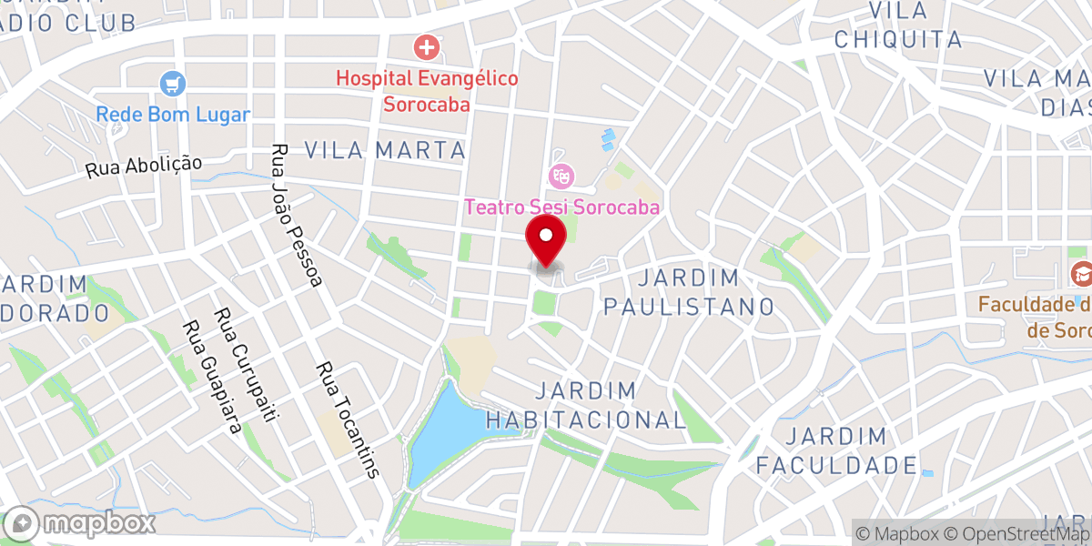 Map showing location of Paróquia Nossa Senhora Auxiliadora