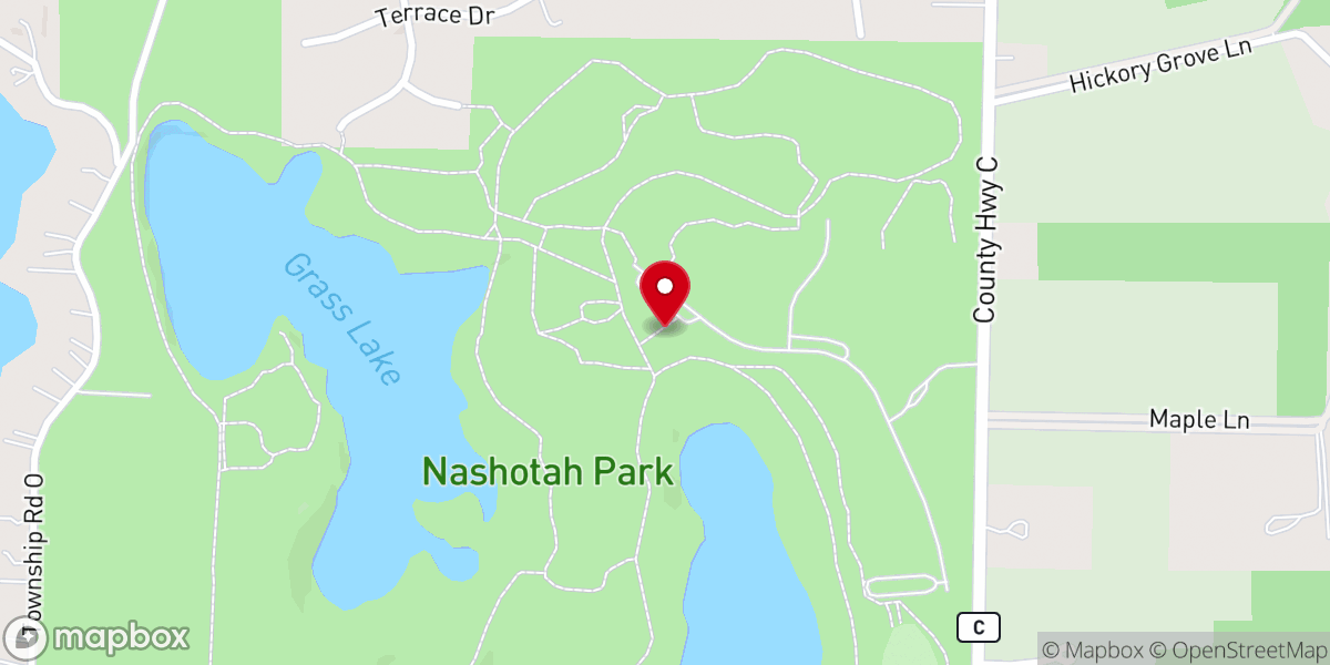 Map showing location of Nashotah House Foundation Inc