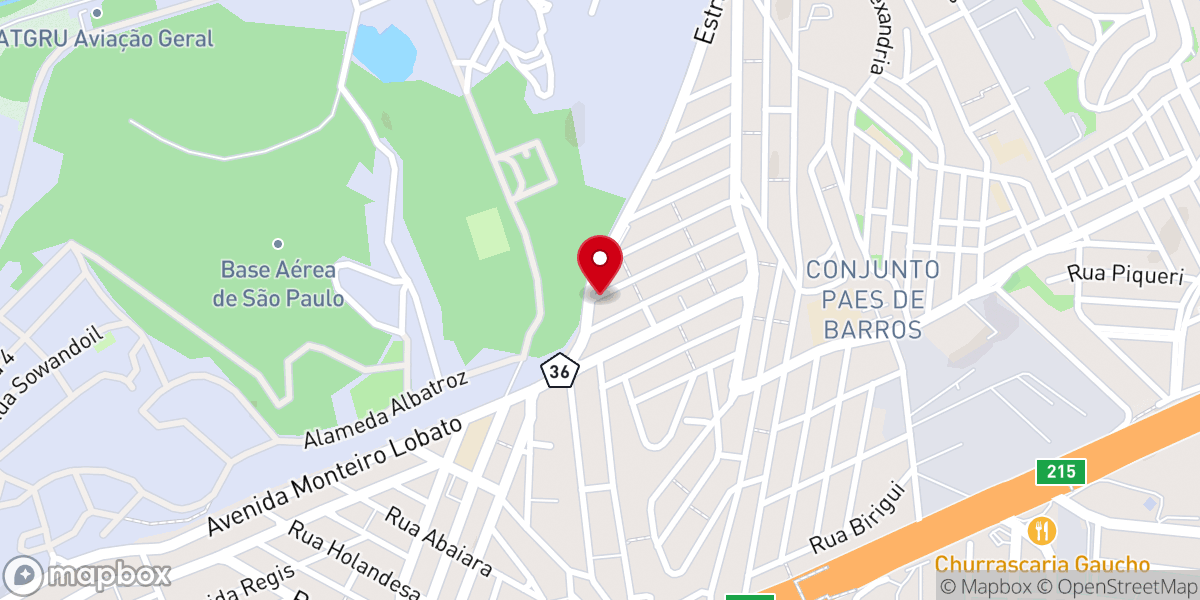 Map showing location of Igreja Evangélica Ministério Esperança da Vida