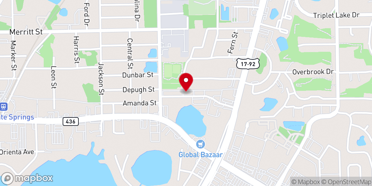 Map showing location of Thirdmill