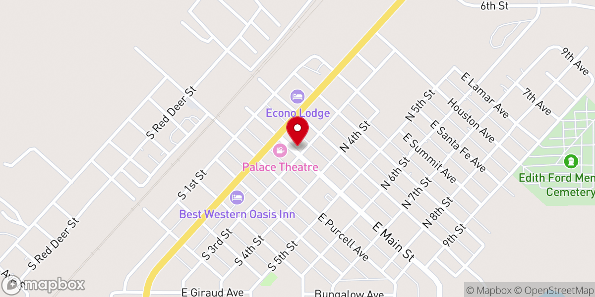 Map showing location of River Ministries