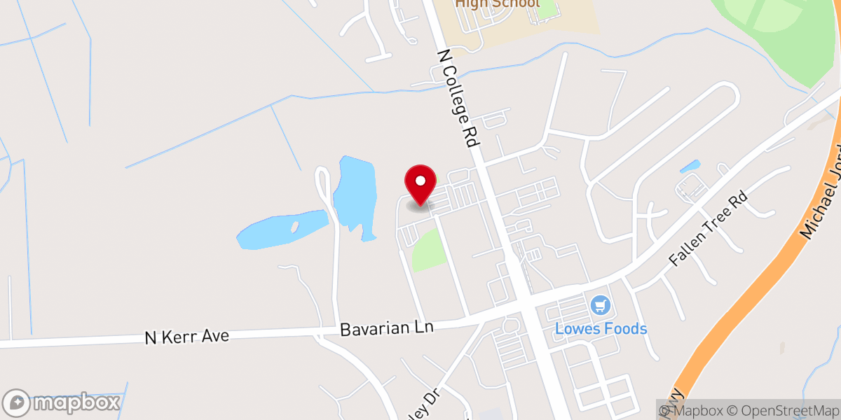 Map showing location of Northside Church