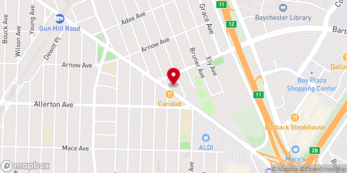 Map showing location of Community Protestant Church