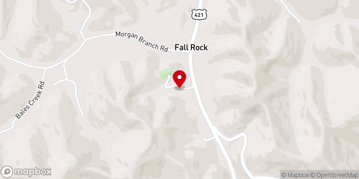 Map showing location of Pinhook Church
