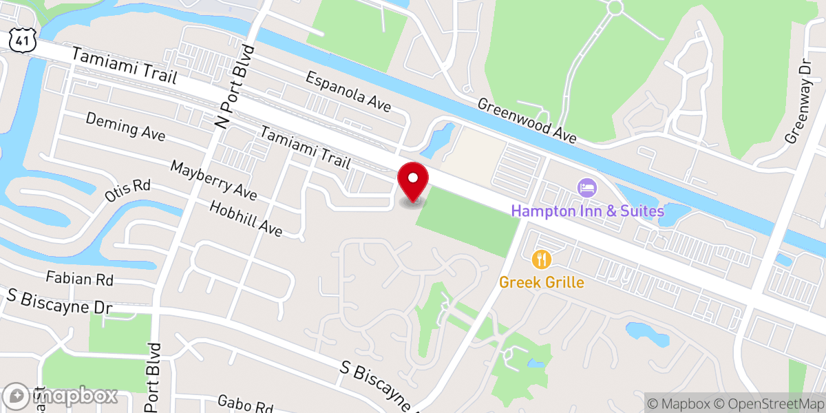 Map showing location of Coastal Community Church