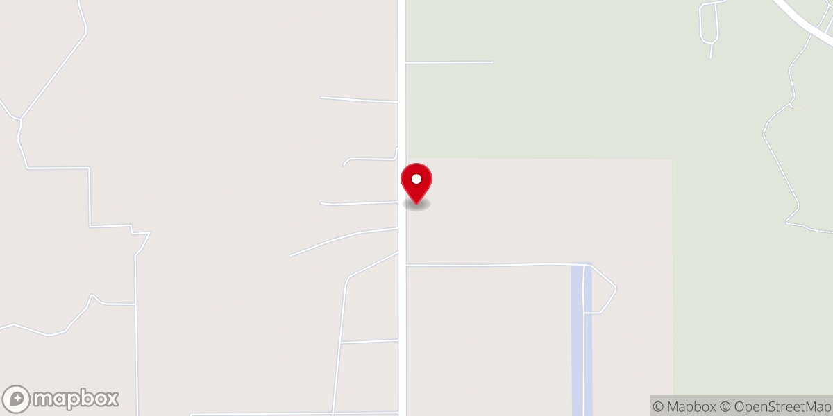 Map showing location of Brazos Bend Baptist Church
