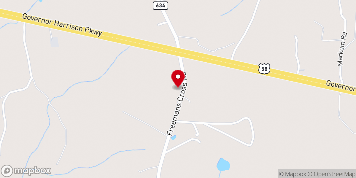 Map showing location of First Church of Chirst (Holiness) USA