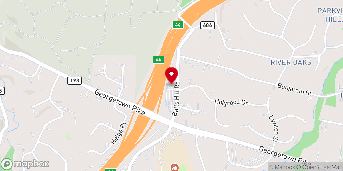 Map showing location of Holy Trinity Church