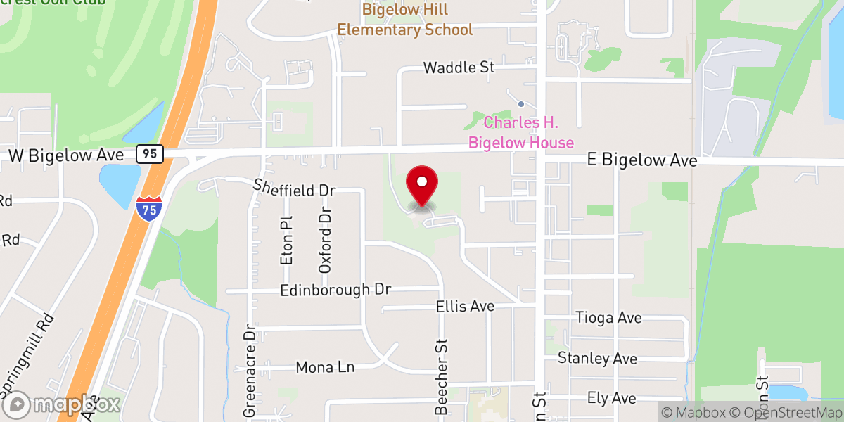 Map showing location of Journey at Christ Church