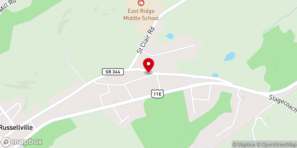 Map showing location of Midtown Missionary Baptist Church