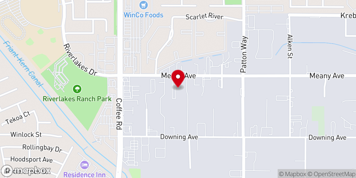 Map showing location of Living Victory Church