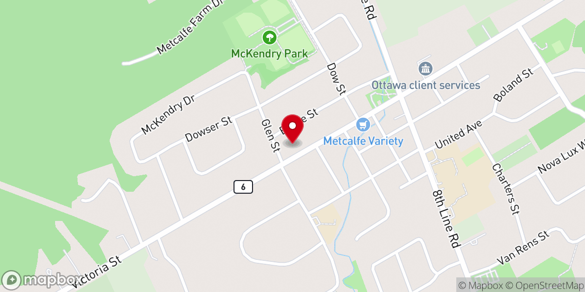 Map showing location of Marriages for Mary