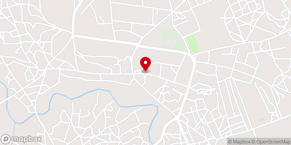 Map showing location of R.P.M CHURCH