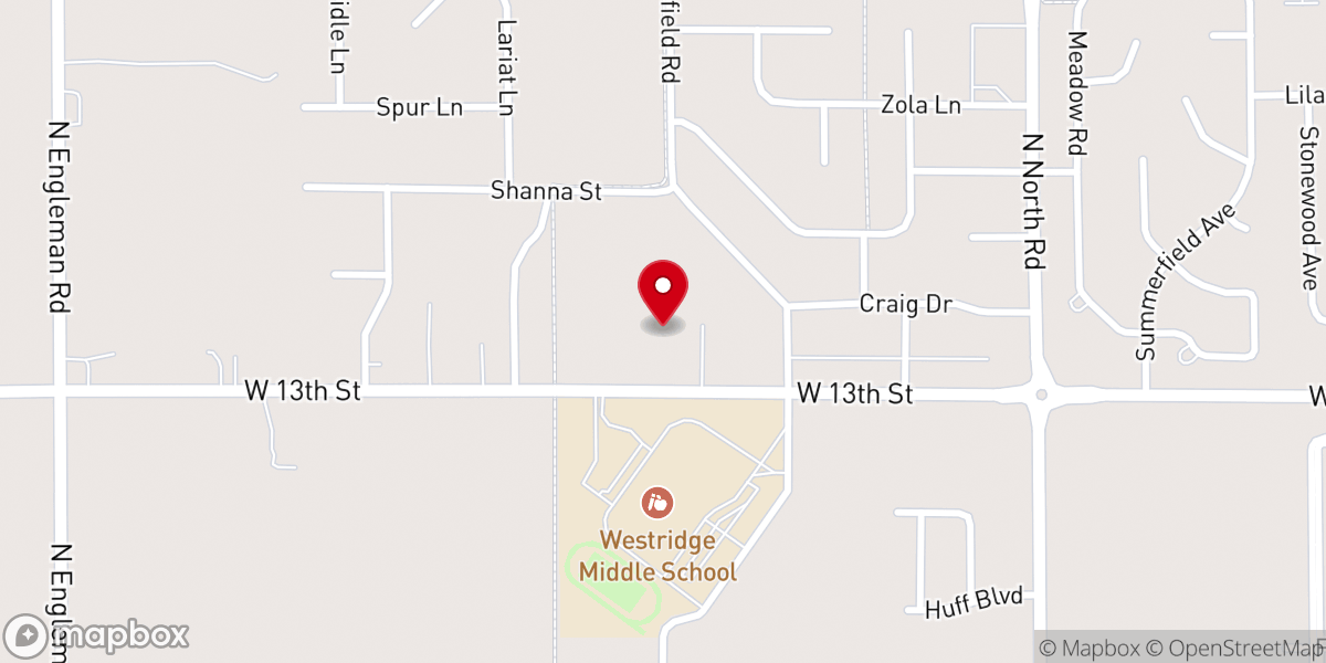 Map showing location of Third City Christian Church