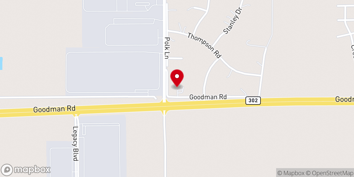 Map showing location of Hope Community Church