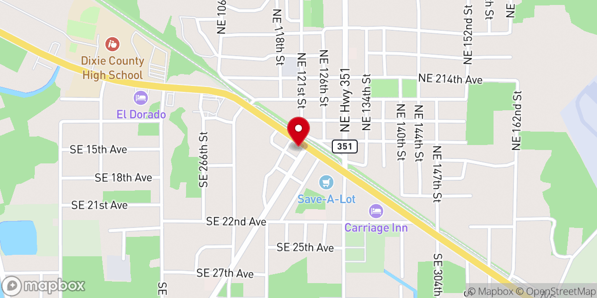 Map showing location of Refuge Church of God
